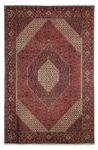 Tapis persan - Bidjar - 309 x 208 cm - rouge foncé