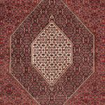 Tapis persan - Bidjar - 309 x 208 cm - rouge foncé