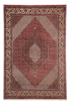 Tapis persan - Bidjar - 294 x 204 cm - rouge clair