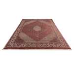 Persisk tæppe - Bijar - 294 x 204 cm - lysrød