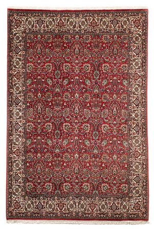 Alfombra persa - Bidjar - 286 x 202 cm - rojo oscuro