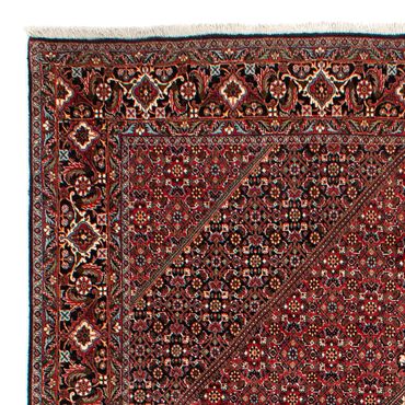 Tapis persan - Bidjar - 317 x 201 cm - rouge foncé