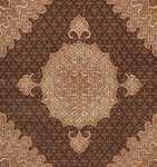 Tapis persan - Tabriz carré  - 210 x 200 cm - marron clair