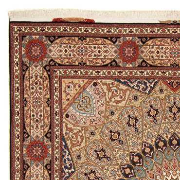 Tappeto Persero - Tabriz - Reale quadrato  - 206 x 204 cm - multicolore