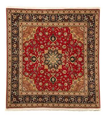 Perzisch tapijt - Tabriz - Royal vierkant  - 208 x 200 cm - rood