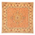 Tappeto Persero - Tabriz - Reale quadrato  - 204 x 192 cm - rosso chiaro