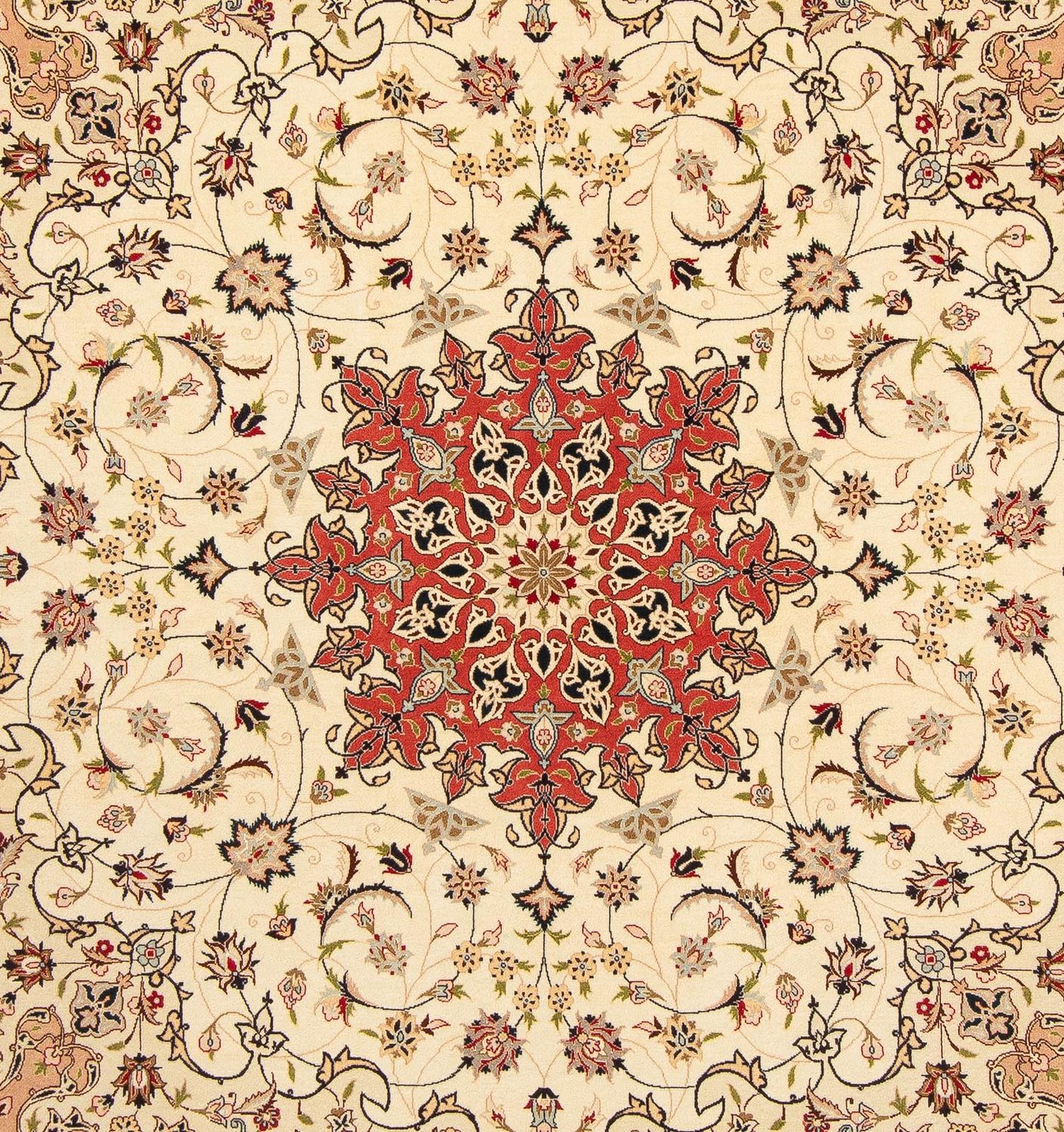 Perser Rug - Tabriz - Royal square  - 209 x 208 cm - beige