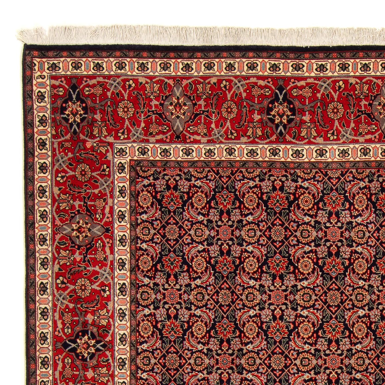 Tappeto Persero - Tabriz quadrato  - 210 x 201 cm - blu scuro