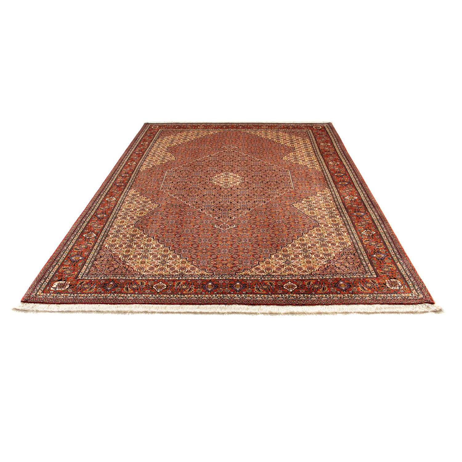 Tapis persan - Nomadic - 262 x 182 cm - marron