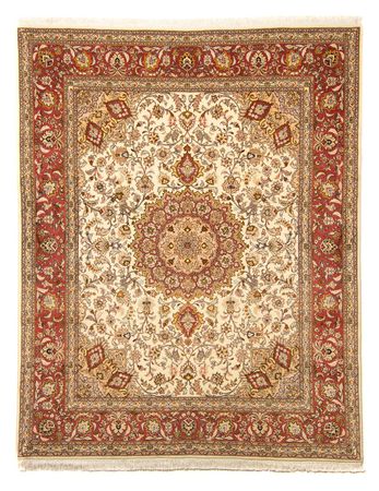 Persisk teppe - Tabriz - Royal - 250 x 198 cm - beige