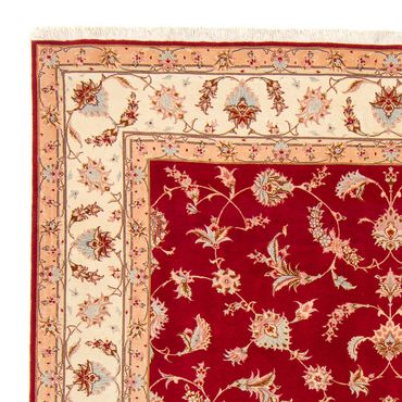 Tapete Persa - Tabriz - Royal - 255 x 204 cm - vermelho escuro