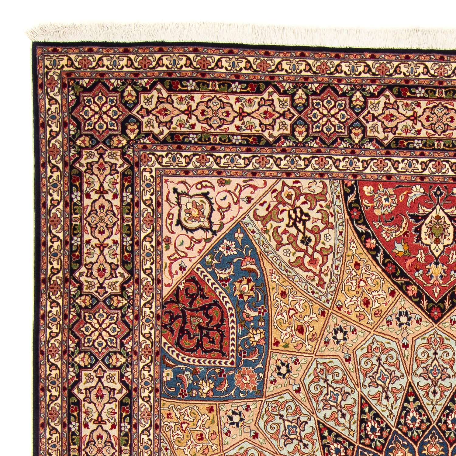 Tapis persan - Tabriz - Royal - 251 x 203 cm - multicolore