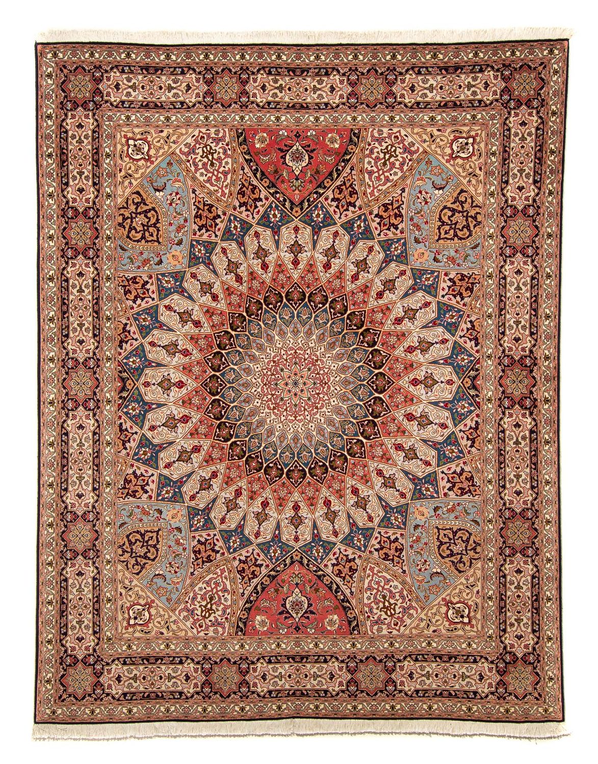 Perzisch tapijt - Tabriz - Royal - 255 x 204 cm - veelkleurig