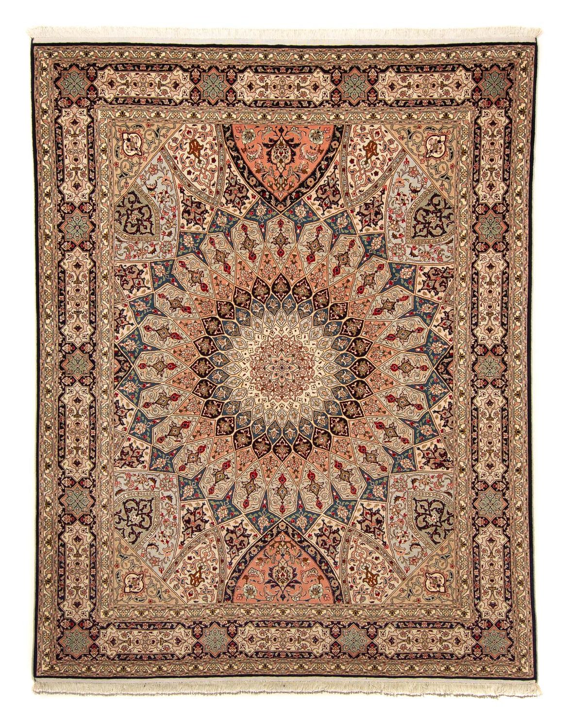 Perzisch tapijt - Tabriz - Royal - 256 x 205 cm - veelkleurig