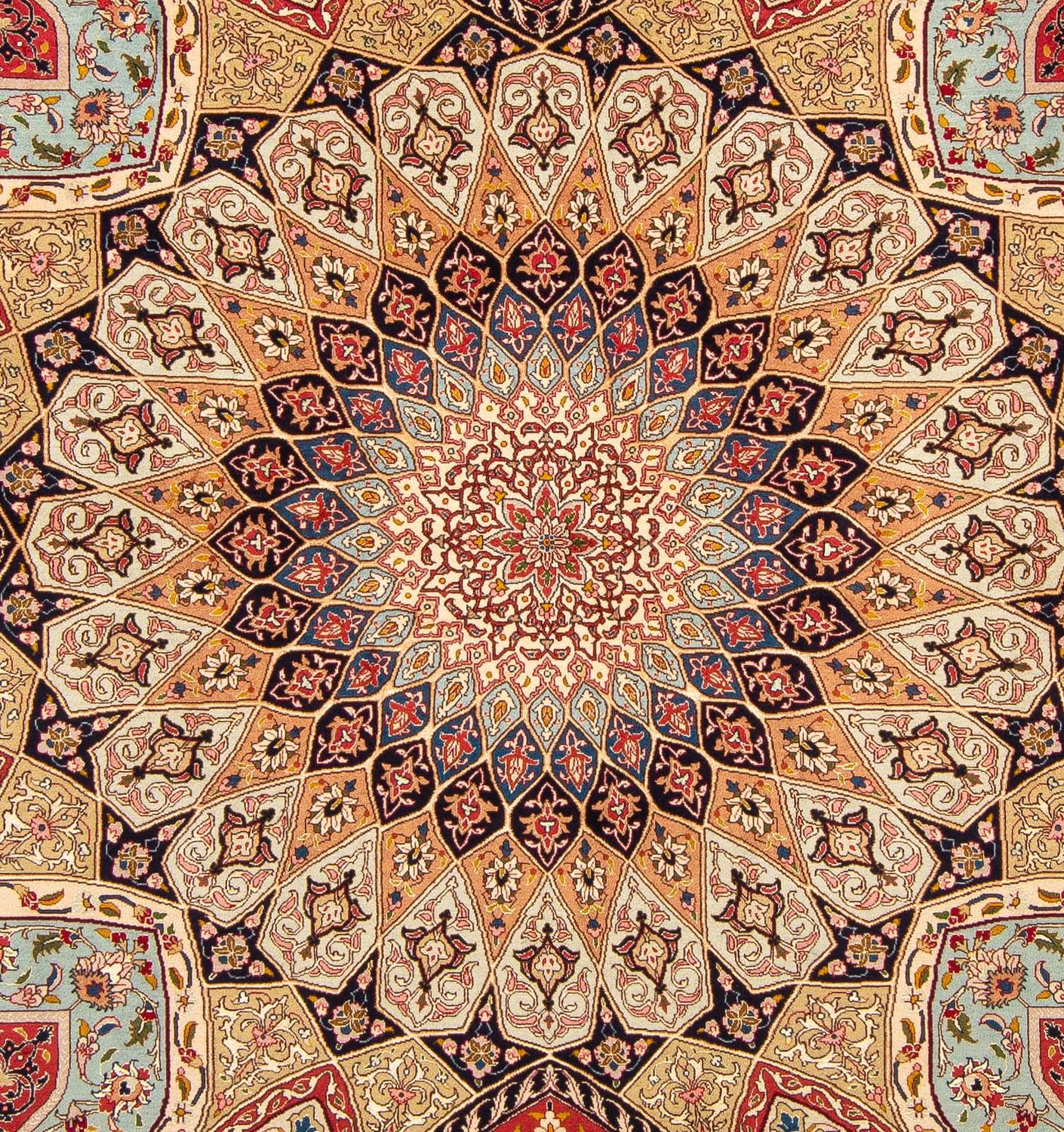 Perzisch tapijt - Tabriz - Royal - 246 x 205 cm - veelkleurig