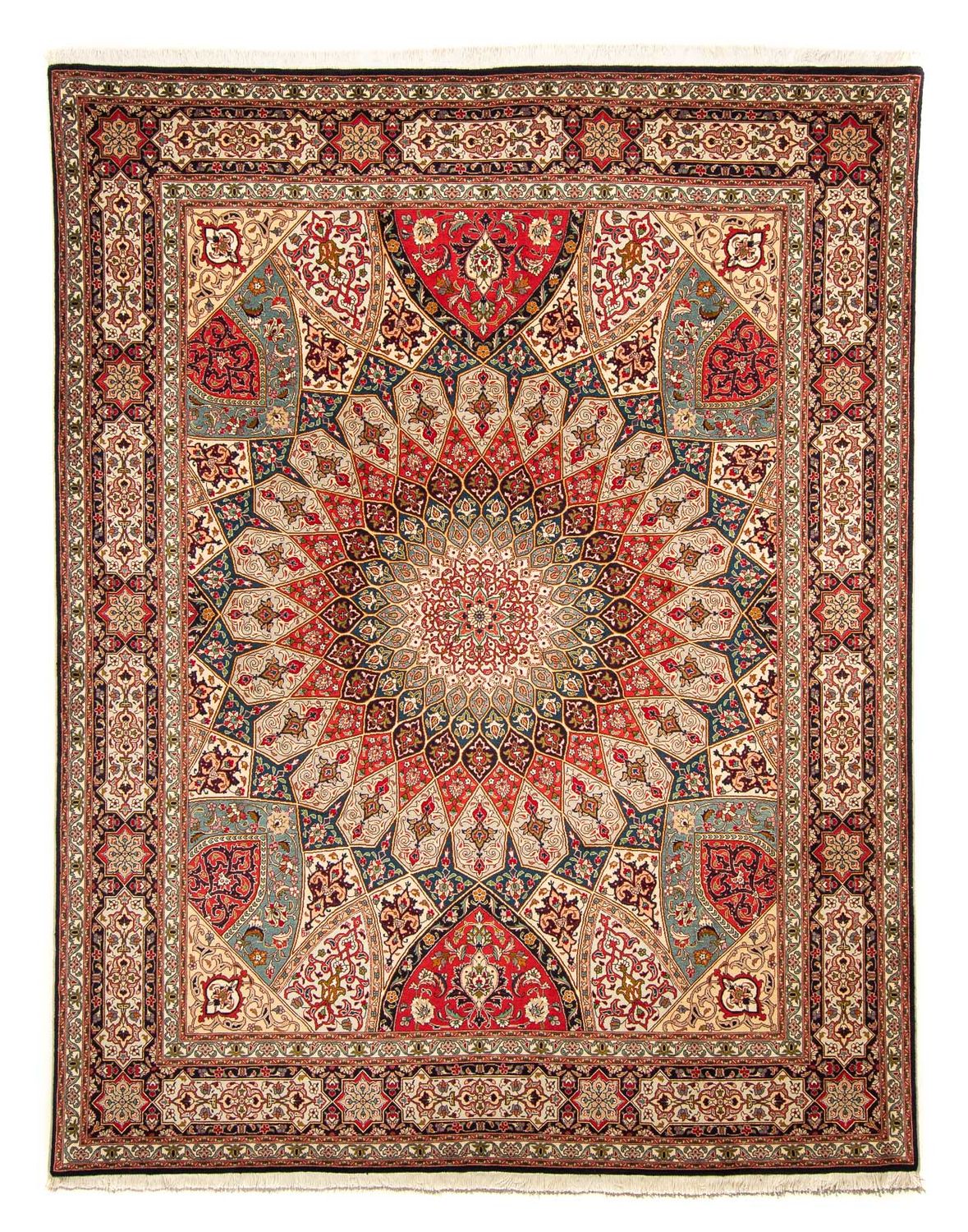 Perzisch tapijt - Tabriz - Royal - 260 x 203 cm - veelkleurig