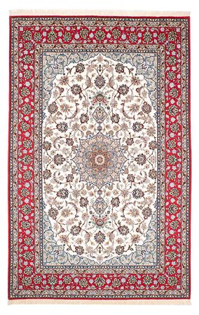 Dywan perski - Isfahan - Premium - 238 x 158 cm - beżowy