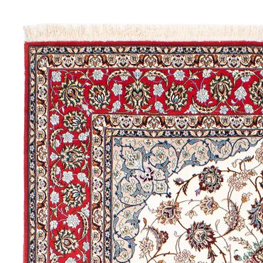 Perserteppich - Isfahan - Premium 238 x 158 cm, Schurwollteppich,  Teppich Wohnzimmer, Teppich Schlafzimmer