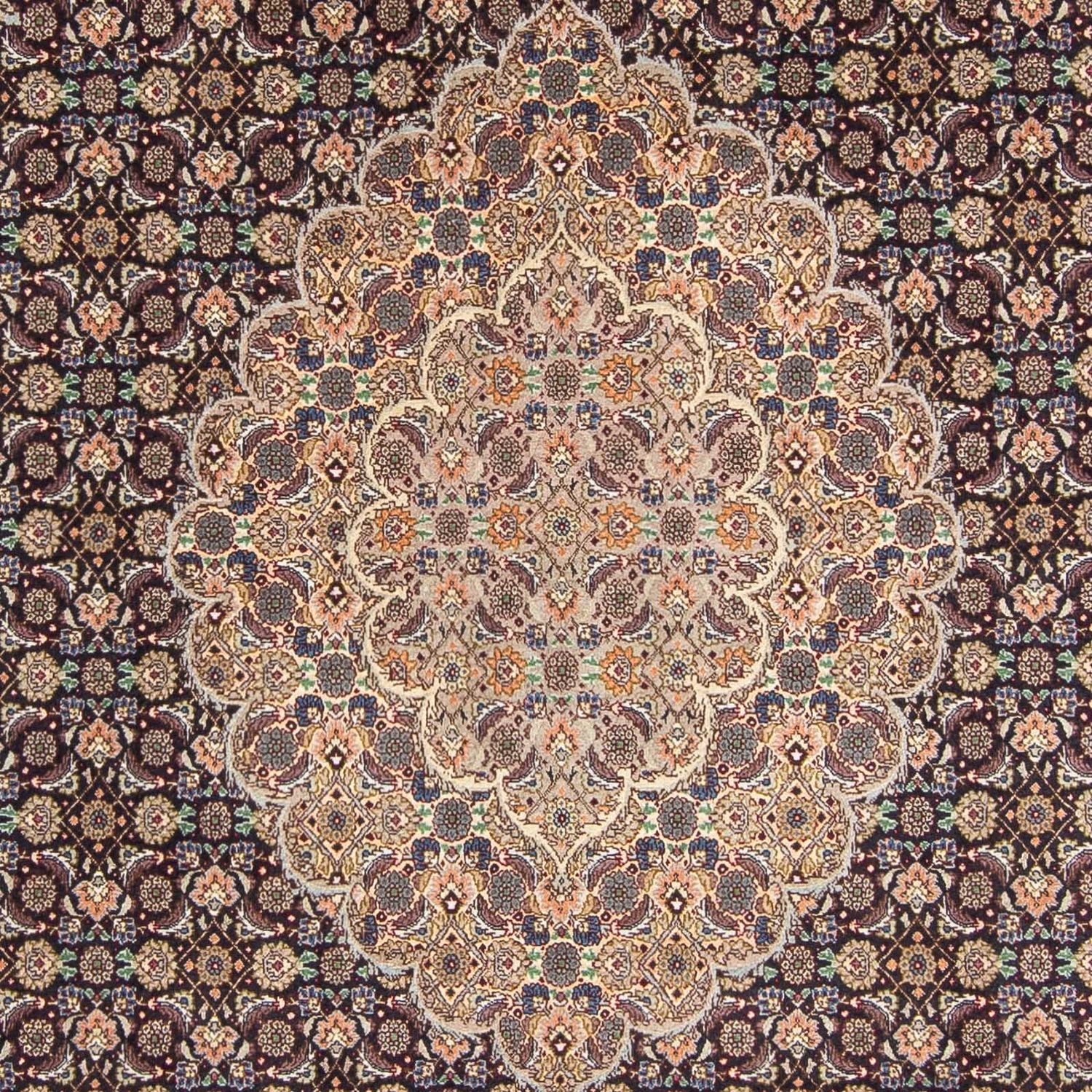 Alfombra persa - Tabriz - 302 x 200 cm - marrón