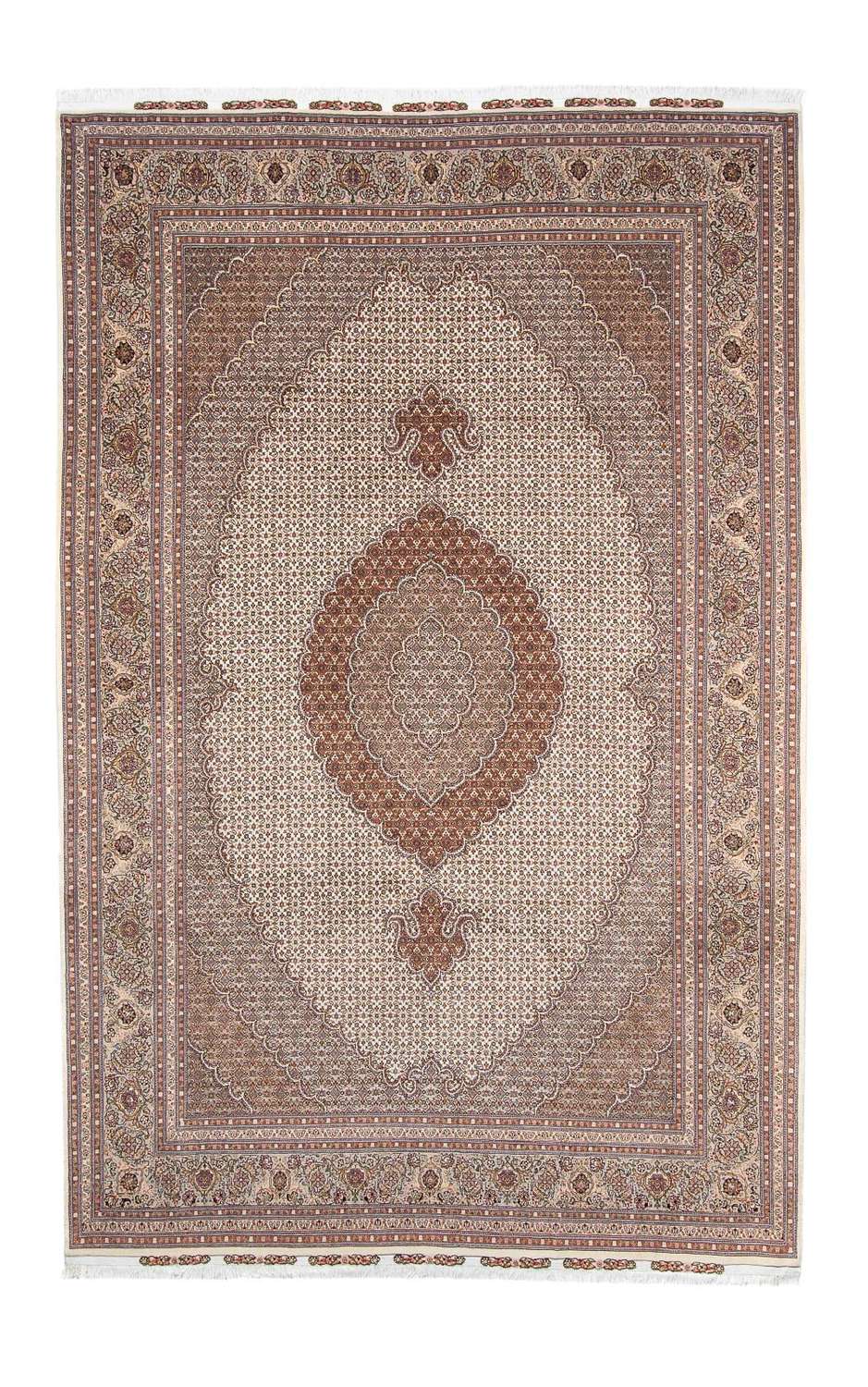 Perzisch tapijt - Tabriz - Royal - 316 x 198 cm - beige