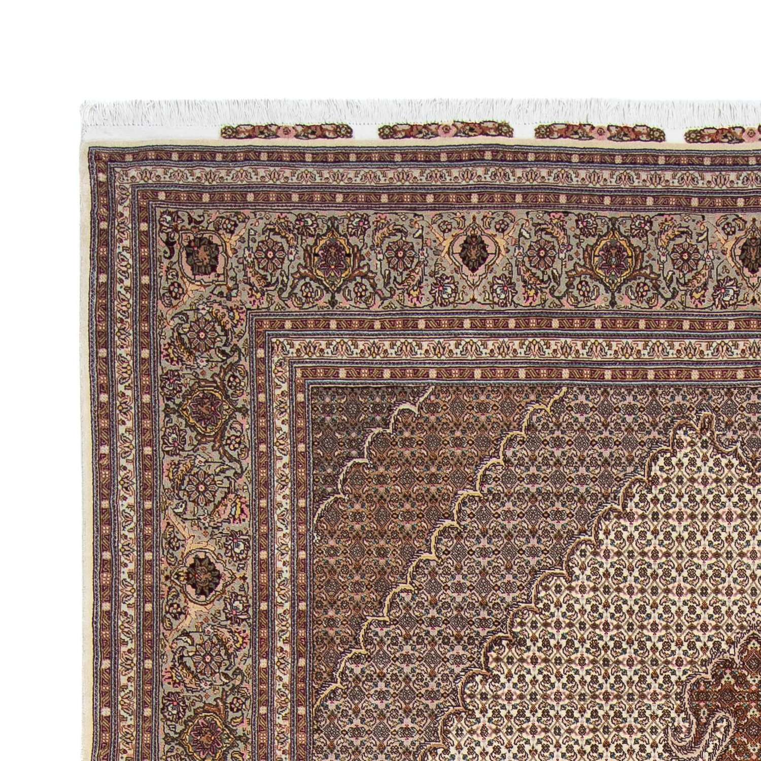 Tapis persan - Tabriz - Royal - 316 x 198 cm - beige
