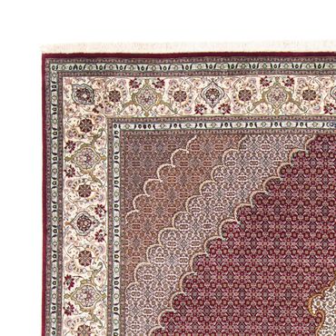 Tappeto Persero - Tabriz - 297 x 203 cm - rosso scuro