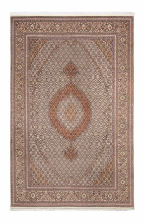 Tapis persan - Tabriz - 312 x 196 cm - marron clair