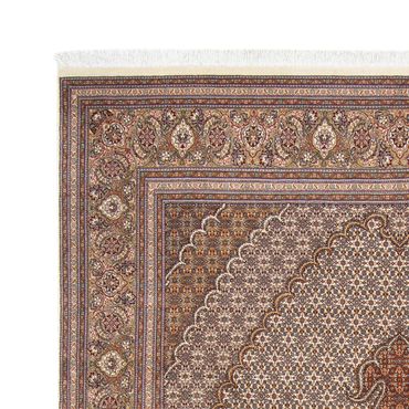 Tapis persan - Tabriz - 312 x 196 cm - marron clair