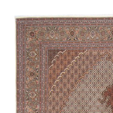 Tapis persan - Tabriz - 300 x 200 cm - marron clair