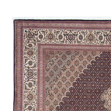 Tapis persan - Tabriz - 300 x 202 cm - bleu foncé