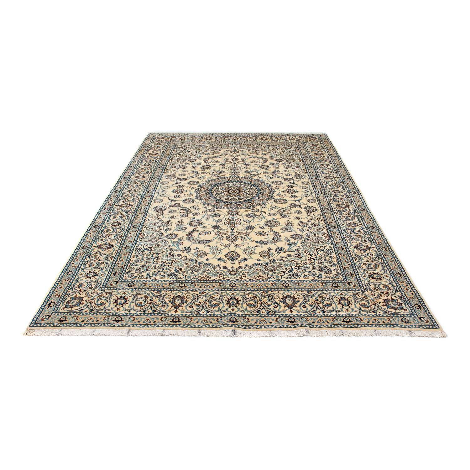 Perský koberec - Nain - Royal - 283 x 175 cm - béžová