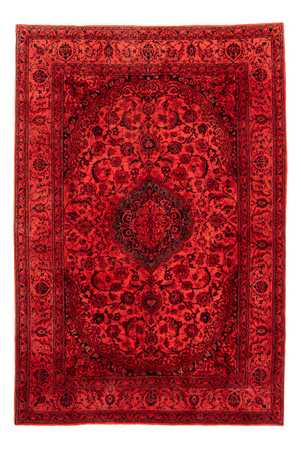 Alfombra persa - Nain - 286 x 196 cm - rojo oscuro