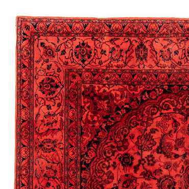 Tapis persan - Nain - 286 x 196 cm - rouge foncé