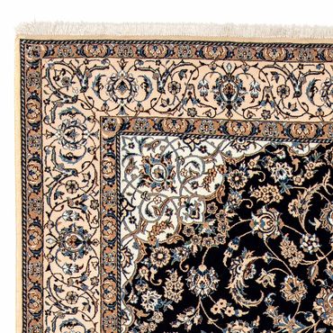 Tapis persan - Nain - Royal - 316 x 208 cm - bleu foncé