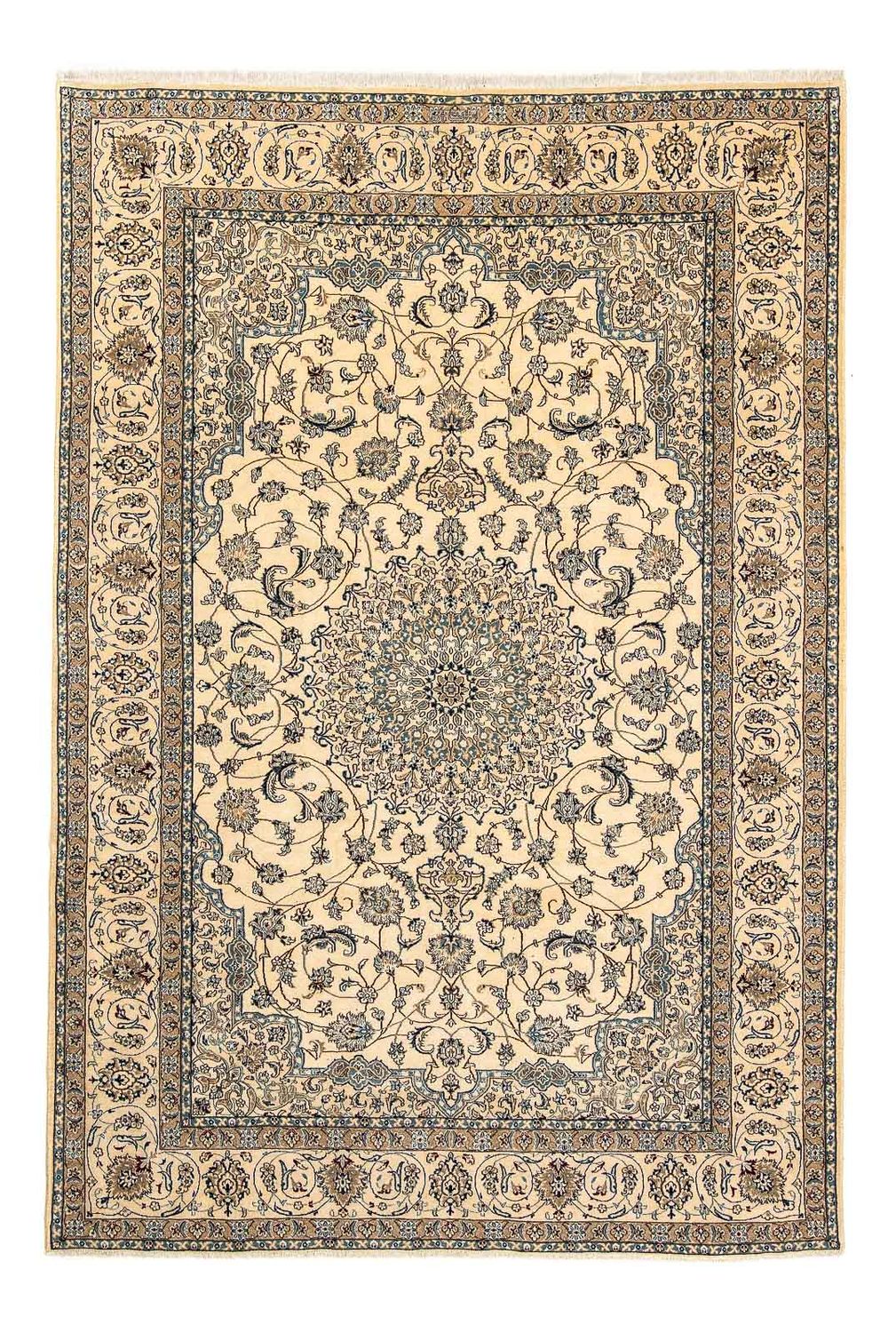 Persisk matta - Nain - Premium - 292 x 198 cm - beige