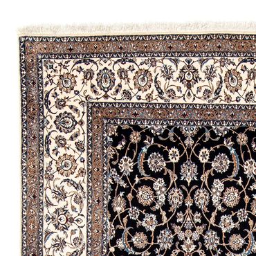 Tapis persan - Nain - Premium - 303 x 202 cm - bleu foncé