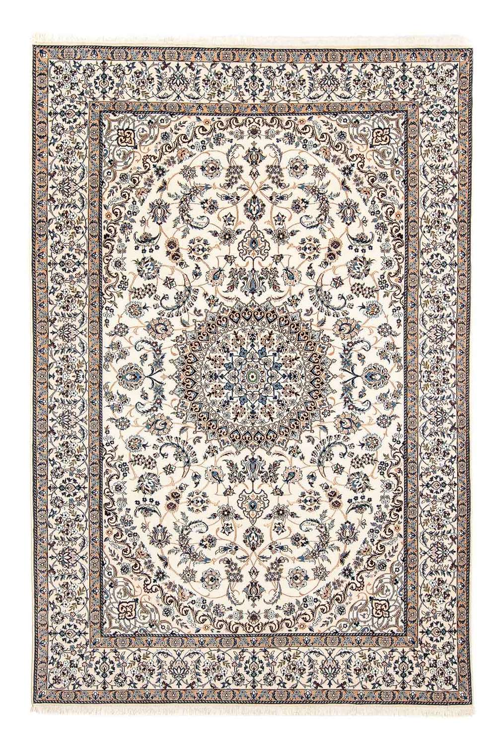 Perský koberec - Nain - Royal - 291 x 202 cm - béžová