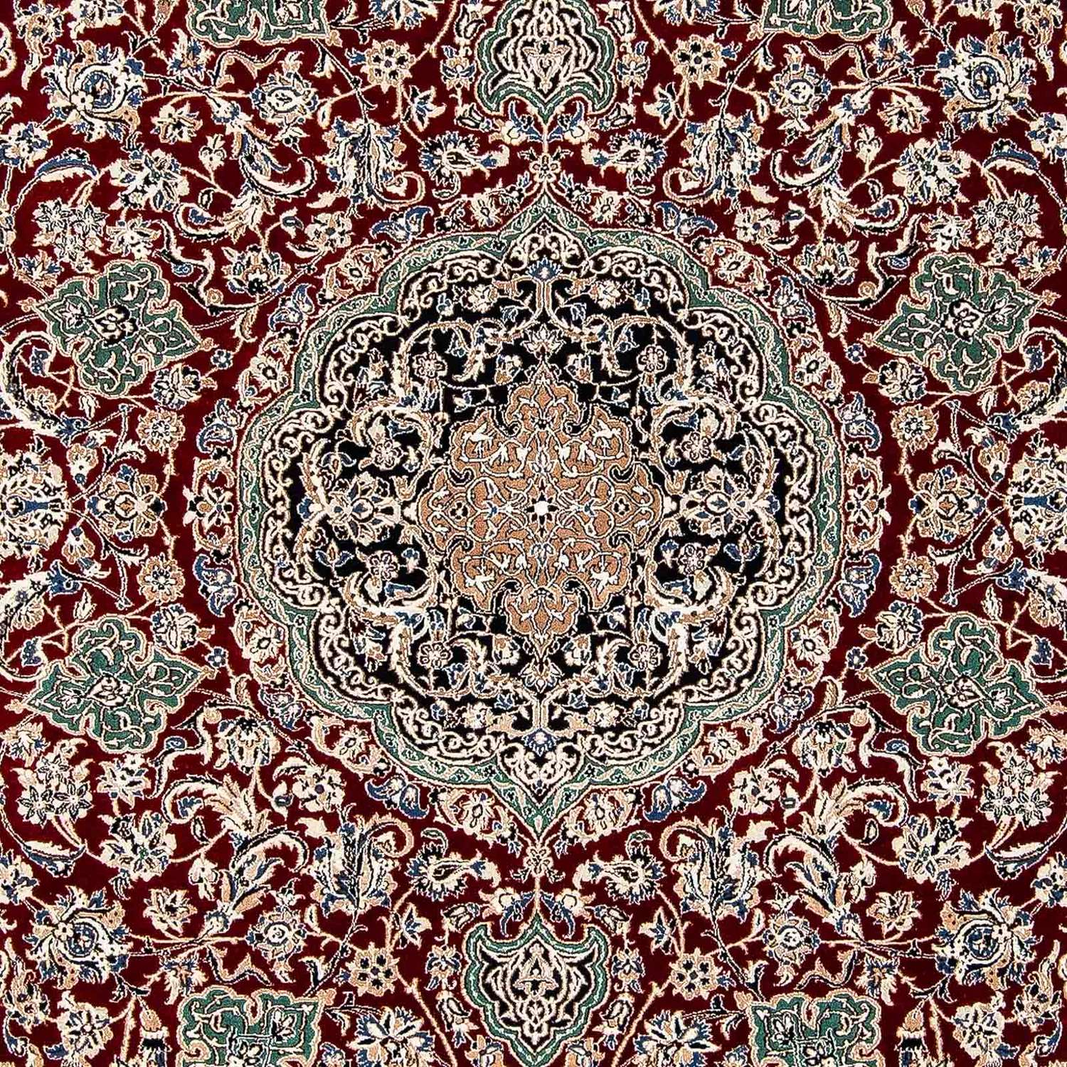 Perský koberec - Nain - Premium - 302 x 202 cm - béžová