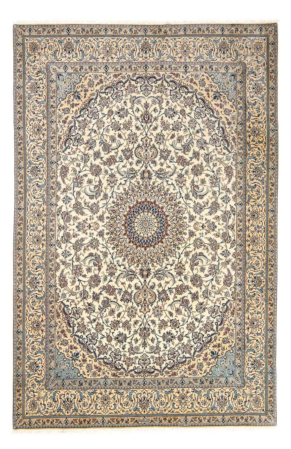 Persisk teppe - Nain - Premium - 314 x 210 cm - beige