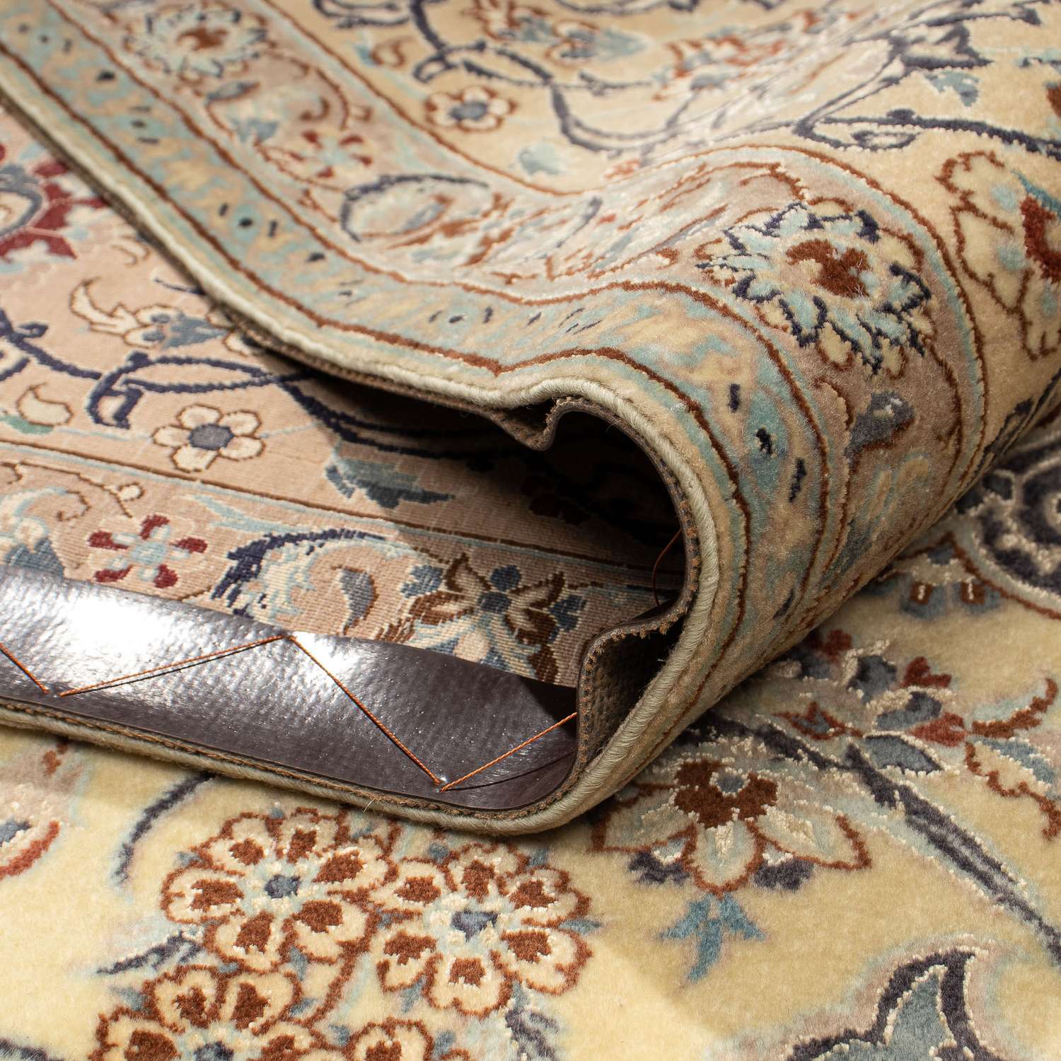 Perský koberec - Nain - Premium - 310 x 213 cm - béžová