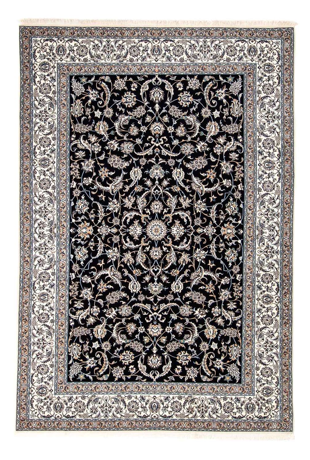 Perser Rug - Nain - Premium - 297 x 206 cm - dark blue