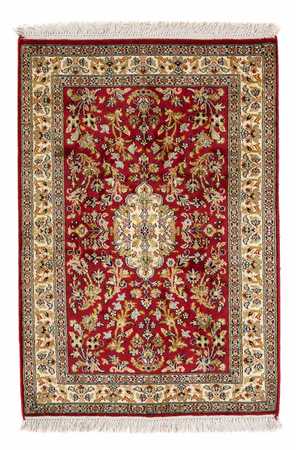 Tapis persan - Classique - 93 x 63 cm - rouge foncé