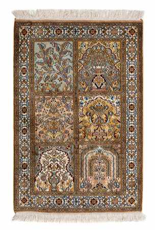 Tapis persan - Classique - 92 x 62 cm - multicolore