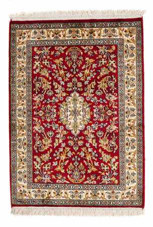 Tapis persan - Classique - 89 x 62 cm - rouge foncé