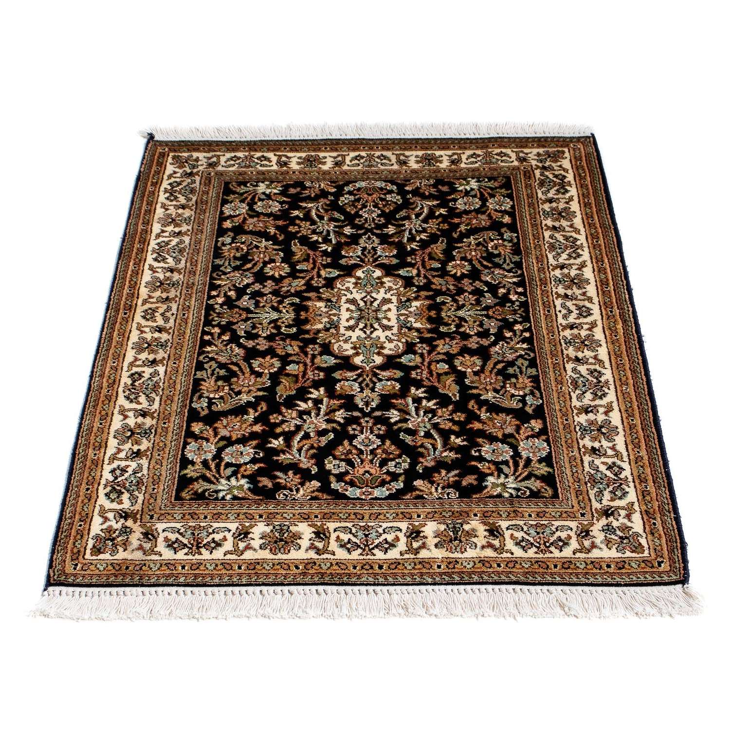 Persisk matta - Classic - 94 x 66 cm - mörkblå