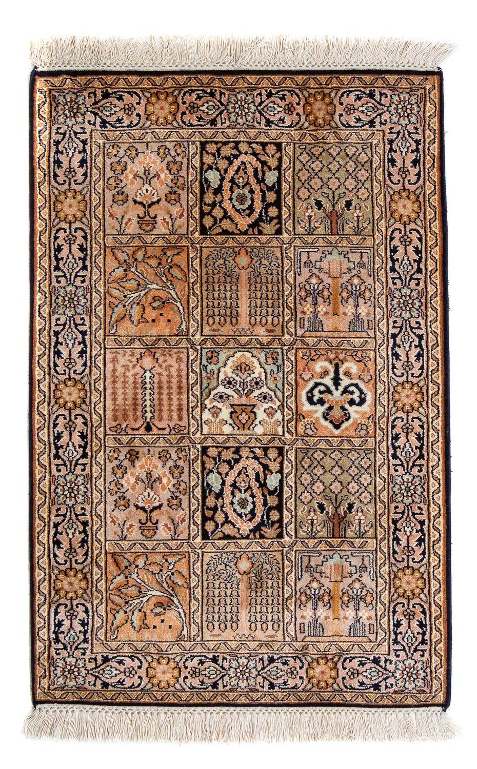 Tapis persan - Classique - 96 x 63 cm - multicolore