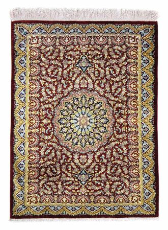 Tapis persan - Ghom - 78 x 57 cm - multicolore