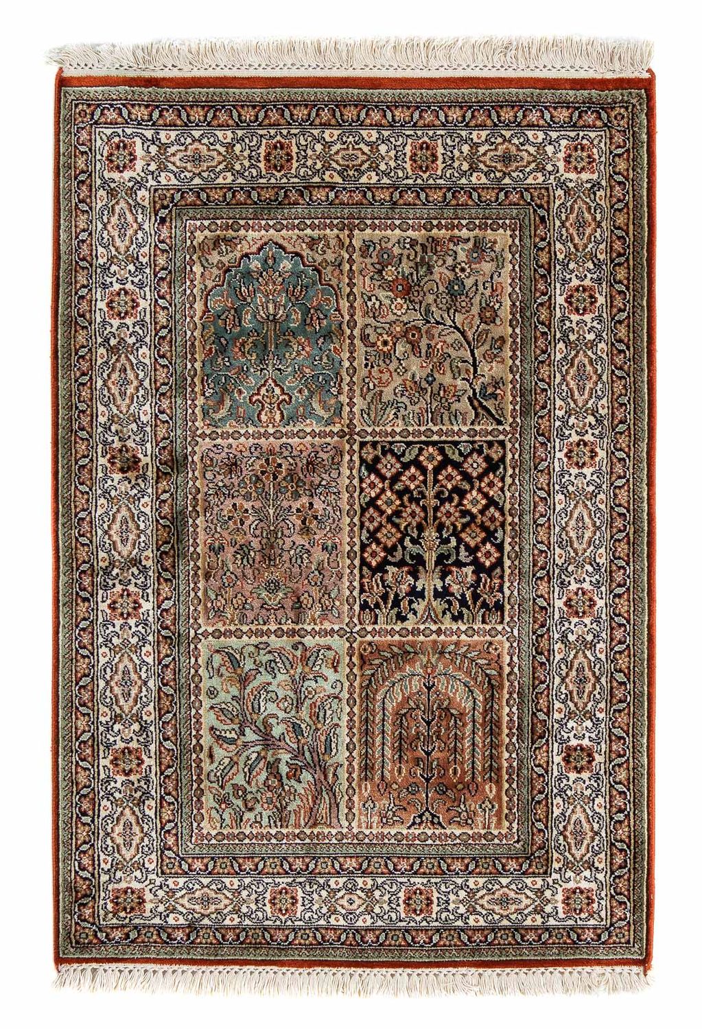 Tapis persan - Classique - 89 x 61 cm - multicolore