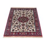 Tappeto Persero - Isfahan - Premio - 102 x 70 cm - rosso scuro