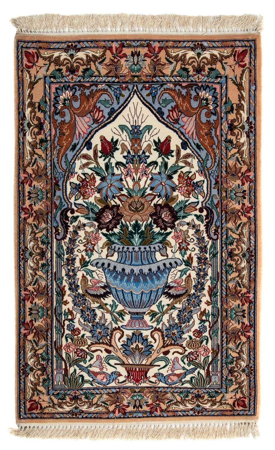 Tapis persan - Isfahan - Premium - 108 x 69 cm - multicolore